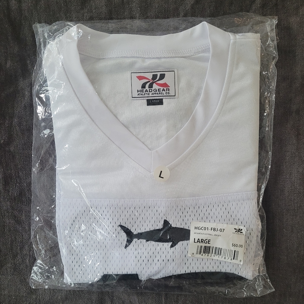 Any Given Sunday Willie Beamen White Football Jersey Headgear Classics Size L